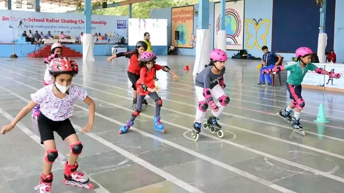 CMS में दो-दिवसीय इण्टर-स्कूल रोलर स्केटिंग चैम्पियनशिप शुरू