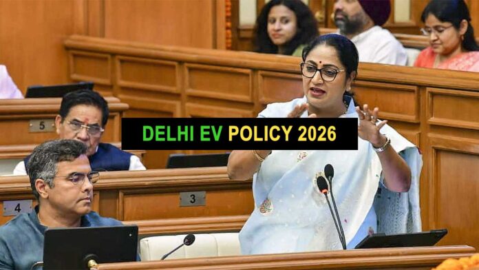 Delhi EV Policy 2026: EV खरीदने वालों की बल्ले-बल्ले! रोड टैक्स और रजिस्ट्रेशन फीस पूरी तरह माफ, BS-IV कार स्क्रैप करने पर मिलेगा ₹1 लाख तक का फायदा